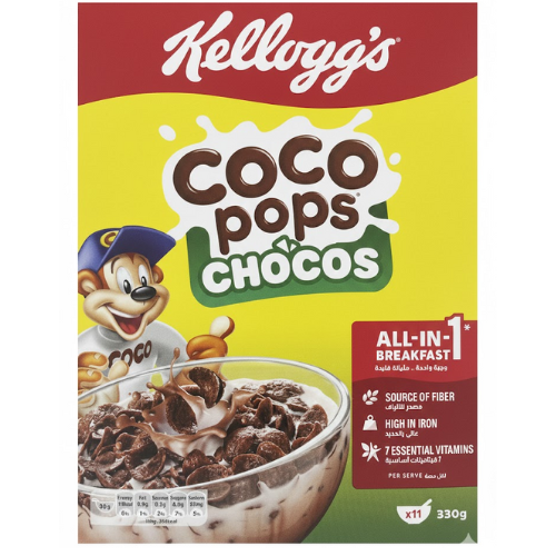 كيلوقز كوكو بوبز شوكوز 330جم
