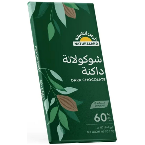 أرض الطبيعة شوكولاتة داكنة 100 جرام
