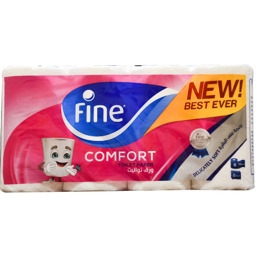 فاين مناديل كومفورت طبقتان 8 × 180 ورقة