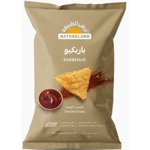 شيبس التورتيا باربكيو عضوي 150 جم