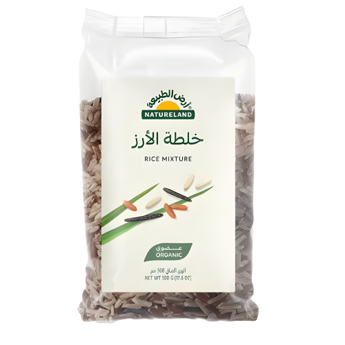 خلطة ارز ارض الطبيعه 500 جم