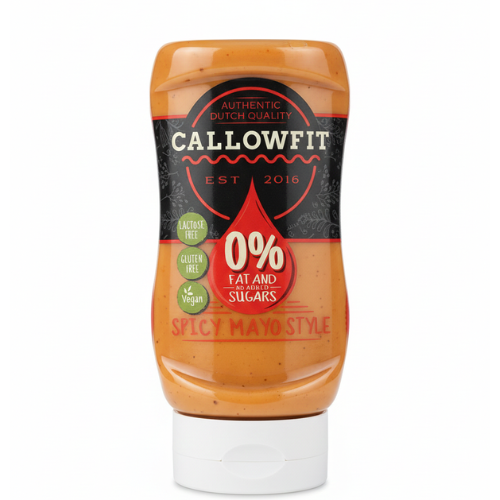 صلصة مايونيز حار خالية من الدهون كالوفيت 300 مل