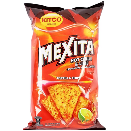 شبس كتكو مكسيتا تورتيلا فلفل حار وليمون 180 جم