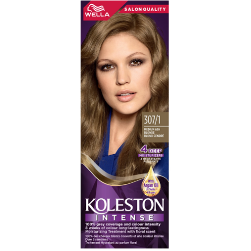 ويلا كولستون إنتنس كريم صبغة، رقم 307/1، أشقر رمادي متوسط