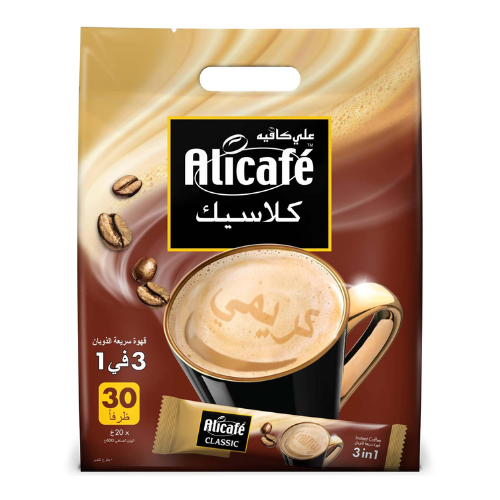 علي كافيه كلاسيك 3 في 1 اكياس 30 × 20جم
