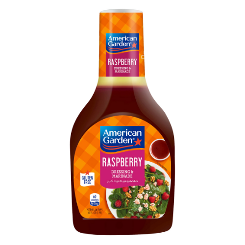 أمريكان جاردن صلصة وخل التوت خالي من الغلوتين ومنتجات الألبان 473 مل