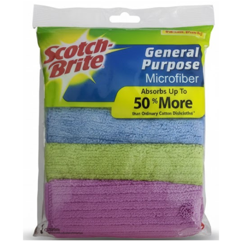 فوطة مايكروفايبر للأغراض العامة سكوتش-برايت، 10 حبات