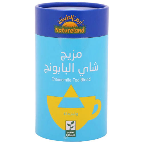 شاي البابونج 30 جم عضوي ارض الطبيعة