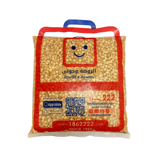 ذرة فشار الروضة 1 كجم