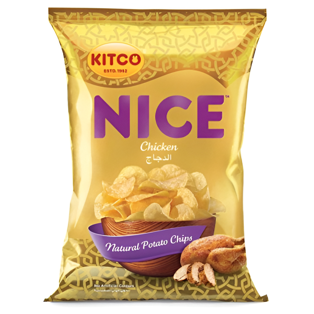 بطاط شبس  طعم دجاج 110 غ كتكو