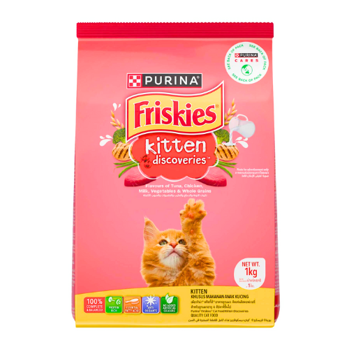 اكل قطط فريسكيز كيتن ديسكوفيري بيورينا 1 كجم