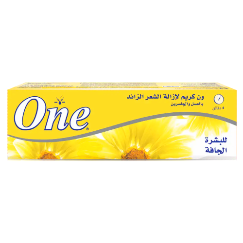 كريم إزالة الشعر عسل وجلسرين بشرة جافة ايفا ون 140 جم