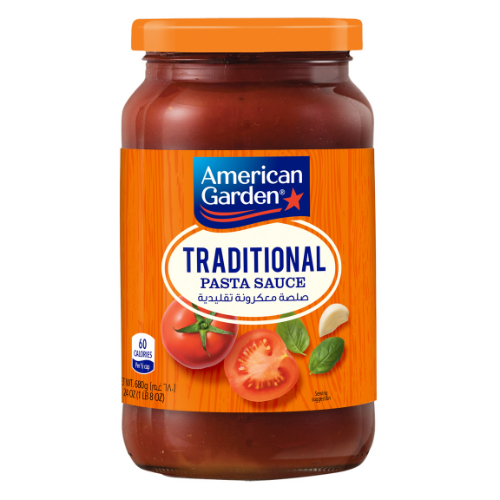 أمريكان جاردن صلصة المعكرونة التقليدية 680 جم