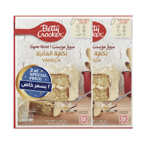 خليط كيك بتي كروكر فانيلا 2 × 510جم