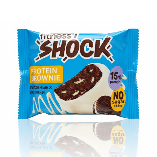 بروتين براوني فيتنس بسكويت شوك 50جرام
