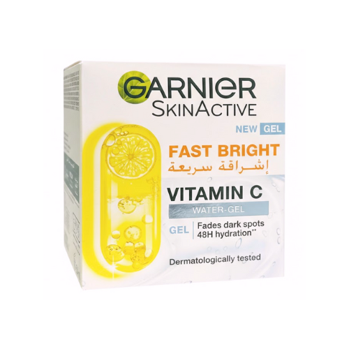 جل مائي اشراقة سريعة فيتامين سي جارنير 50 مل