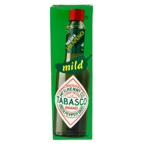 صلصة تاباسكو بالفلفل الأخضر الخفيفة 60 مل