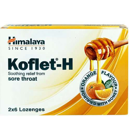 هيمالايا كوفليت اتش أقراص استحلاب بنكهة البرتقال 12 قرص