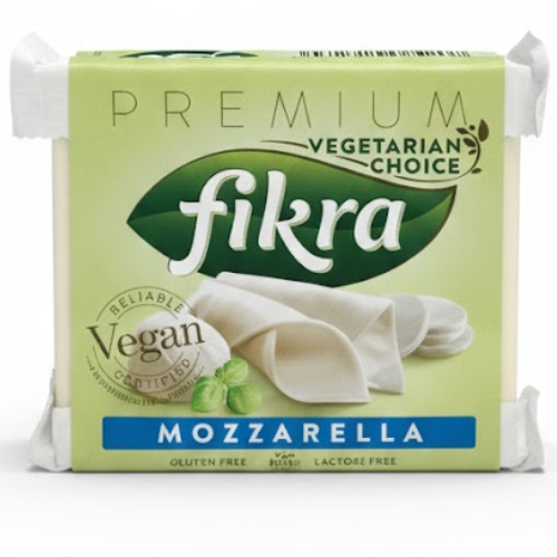 جبن بريميوم بديل نباتي طعم موزاريلا شرائح 200 جم فكره