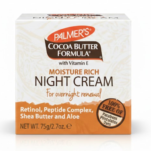 بالمرز كريم وجه ليلي غني بالترطيب الليلي بتركيبة زبدة الكاكاو 75جم