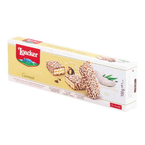 ويفر شكولاتة جوز هند لواكر 100جم