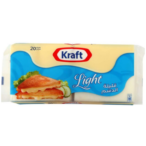 جبنة كرافت سنجلز لايت 400 جم