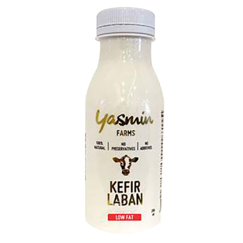 ياسمين لبن الكفير قليل الدسم 250 مل