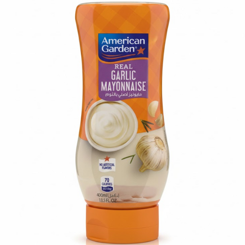 أميريكان جاردن مايونيز أصلي بالثوم 400 مل