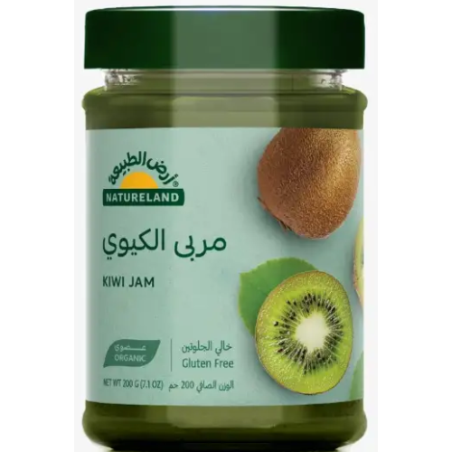 مربى الكيوي عضوي 200 جم أرض الطبيعة