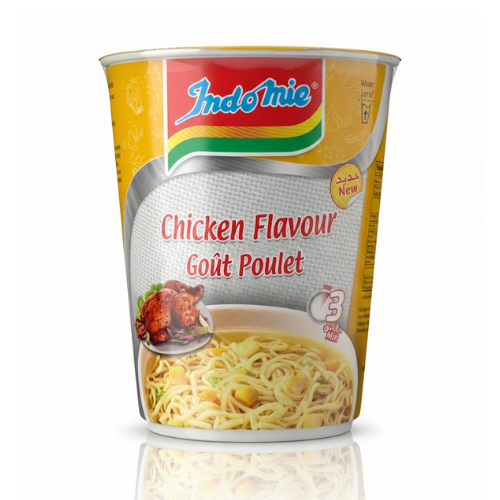 إندومي كوب شعيرية بنكهة الدجاج 62 جرام