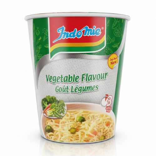 إندومي كوب شعيرية سريعة التحضير بالخضار 62 جرام