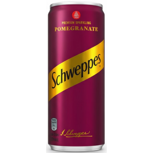 شويبس مشروب غازي بالرمان 250 مل