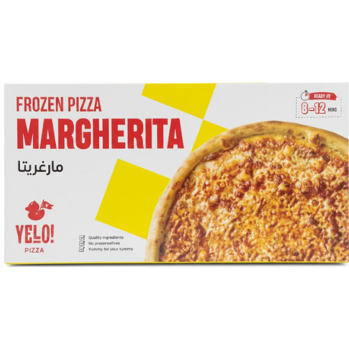 بيتزا مارجريتا مجمدة 420جم YELO PIZZA
